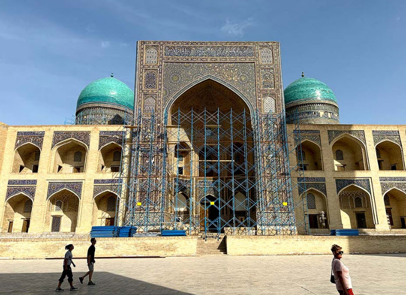 Madrasah of Emir Alimkhan, Bukhara, Bukhara Region, Uzbekistan